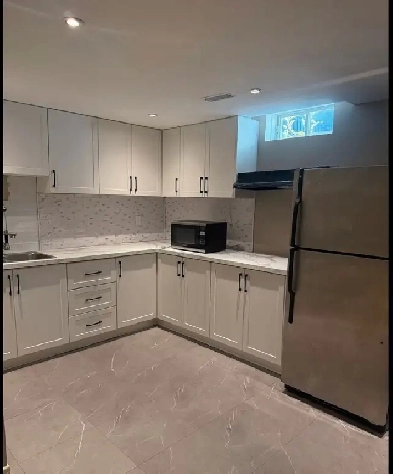 Partially furnished 2 bedroom basement Image# 1