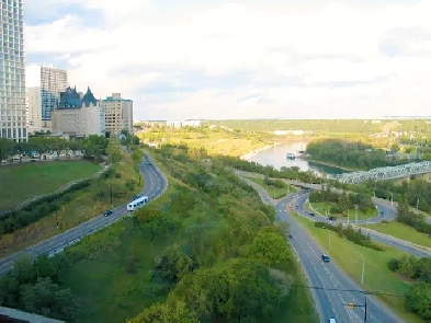 Downtown top floor condo with amazing river valley view! Image# 1