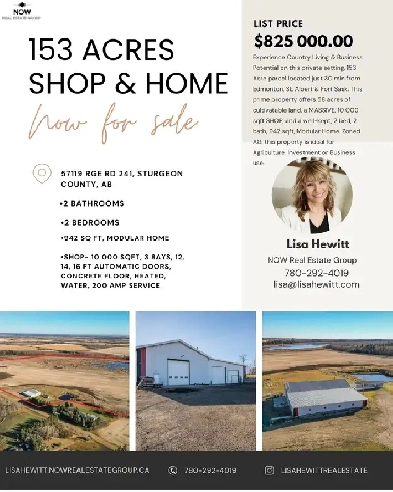 153 Acres, Shop, and Home, Zoned AG Image# 9