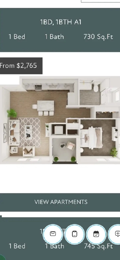 apt for rent Image# 1