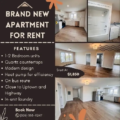 Brand New Apartments for Rent Image# 1