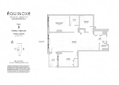 Appartement 2 chambres et 1 salle de bain Image# 1
