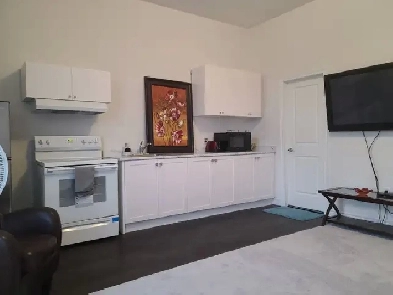 FURNISHED 1 BR  APT.  WITH  PARKING AND SEP.  ENTRANCE Image# 1