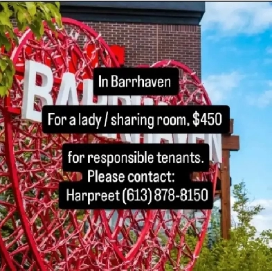 For a Lady / sharing room $ 450 Image# 1