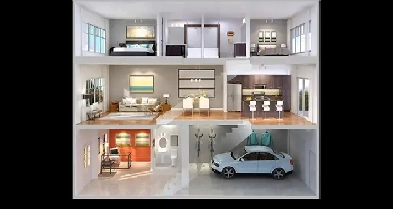 Stunning Contemporary Townhouse for Rent in Desirable Greisbach! Image# 1