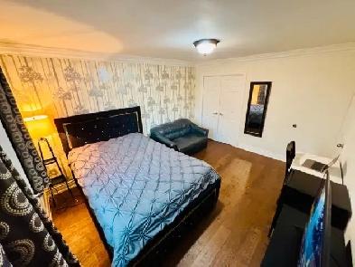 Bright Furnished Bedroom for Rent/North York Image# 1