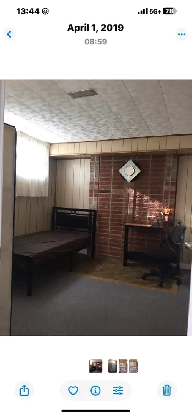 $600 Bsmt room for rent 416-804-2284 Image# 1