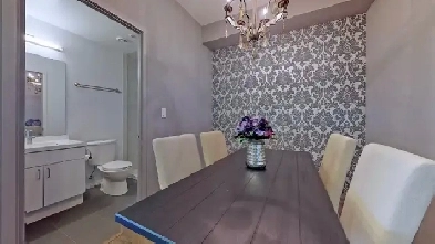 Furnished 1 Den Markham Condo, Incl Util, Wifi, Parking Image# 11