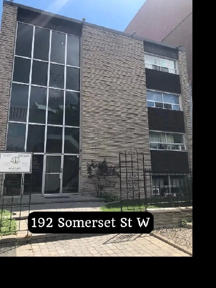 1 Bedroom Centretown Apartment for Rent (192 Somerset St West) Image# 1