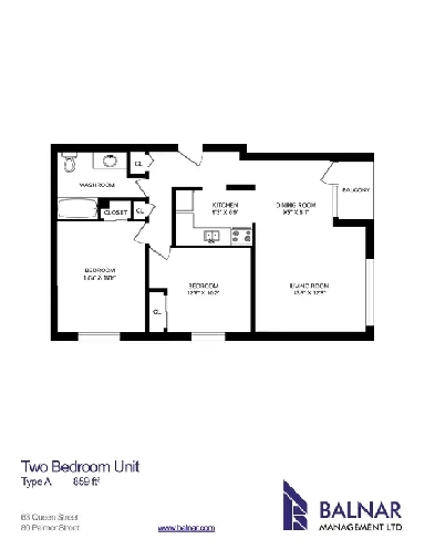 2 bedroom apartment for rent. Image# 1