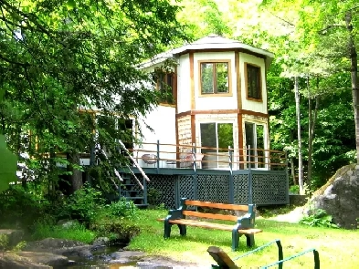 VAL-DAVID (Laurentides)Pentes de ski Vallée Bleue-Belle Neige Image# 5