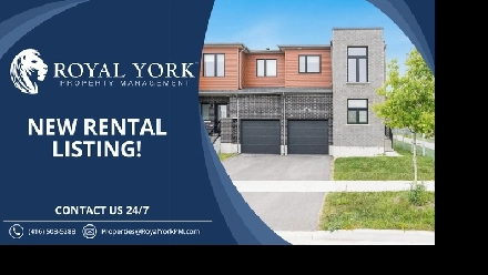 3 BED 2.5 BATH - STACKED TOWNHOUSE FOR RENT - NULL, BARRIE, ONTA Image# 1