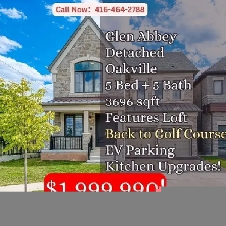 Golf Course Living in Oakville – Luxury 5-Bed Detached Home Image# 4