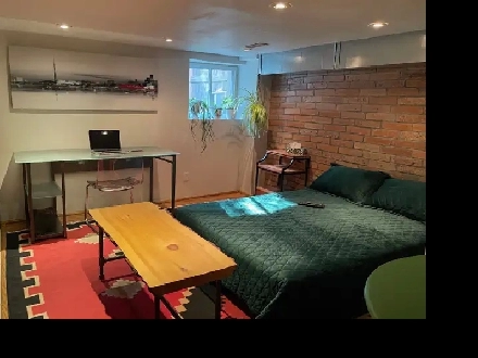 The Beach! BRIGHT STUDIO basement apartment, 3-6 months Image# 1