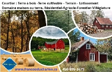 Domaine terre et maison agricole ou forestier Image# 1