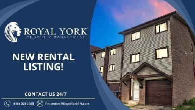 4 BED 3 BATH - CONDOMINIUM FOR RENT - 35 MCCALLUM COURT, BRAMPTO Image# 1