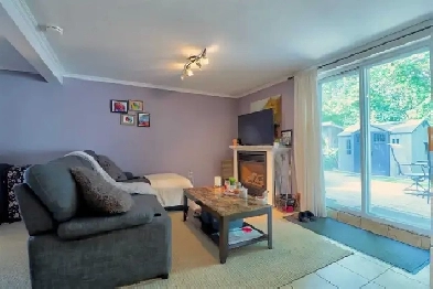 1-Bedroom Walkout Basement Apartment for Rent Image# 1