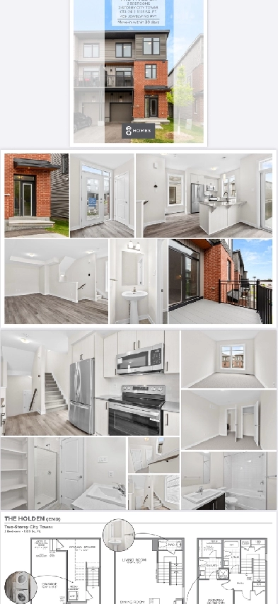 Brand new town house never live in 2 Bedroom 3 Bedroom Ensuite Image# 1