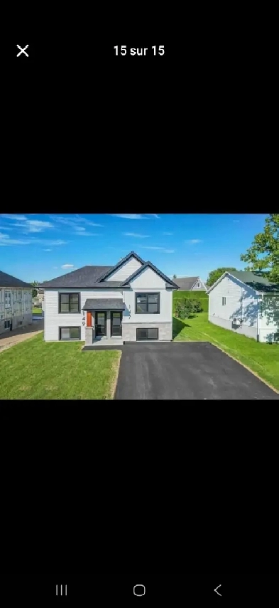 Appartement  logement 5 et demi dans un duplex neuf  louer