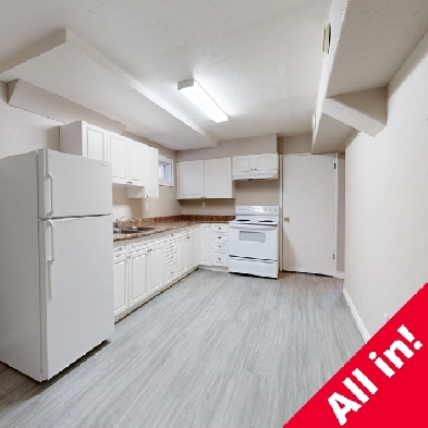 #204 -2 Bedroom Lower Level in Wembley $1250  H/W/P Inc. Image# 14