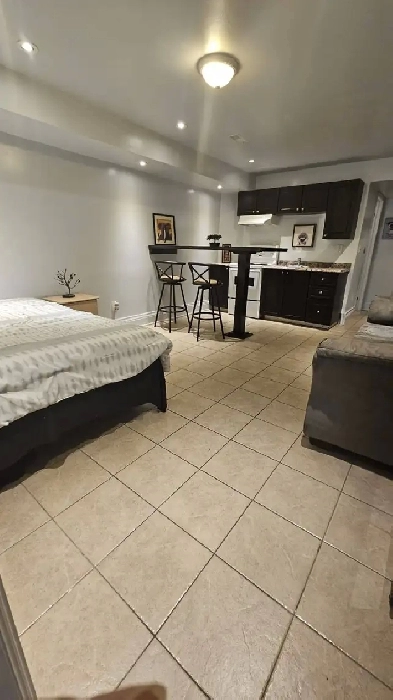 Bright & Clean Studio Basement Apartment Image# 1