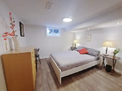 Private 2-bed, 1-bath, Fully Furnished, All-inclusive Basement Image# 1