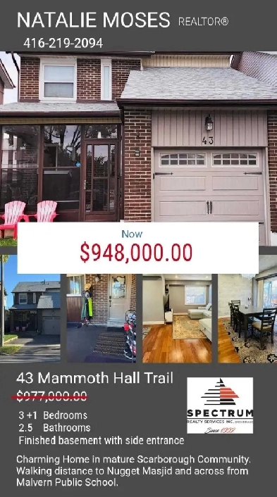 detached House in Rare listing in demand area Image# 3