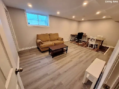 Furnished One-bedroom Basement Apartment Utilities Included Image# 1