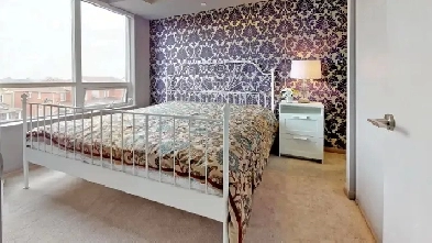 Furnished 1 Den Markham Condo, Incl Util, Wifi, Parking Image# 2