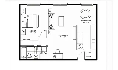 1-Bedroom Apartment for Sublet – London, ON (Wonderland Rd S) Image# 1