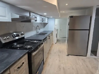 Walkout over the ground newly renovated 2 Bed basement Image# 1