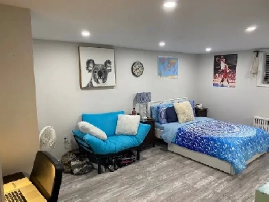 2 Bedroom Basement Apartment in Annex by BATHURST Subway