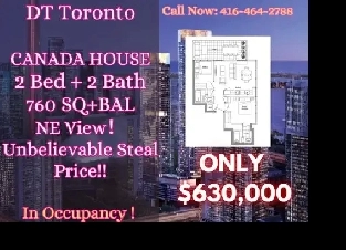 Last Chance! 2B2B Canada House Lake & City Views ONLY $630k!! Image# 2
