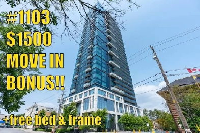 1 Den at 18 Erskine with $1500 Move-In Bonus!