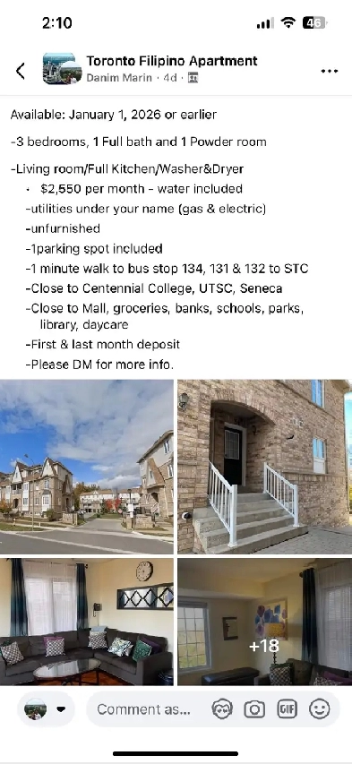 3 bedroom Townhome Image# 9