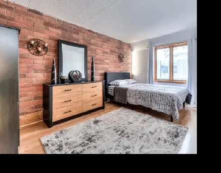 1 room for rent short term Downtown Montreal near Atwater M Image# 6