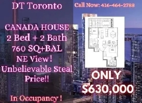 Last Chance! 2B2B Canada House Lake & City Views ONLY $630k!! Image# 2