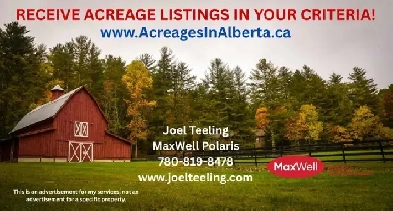 GET ACREAGE LISTINGS IN YOUR CRITERIA THE MOMENT THEY'RE LISTED! Image# 2
