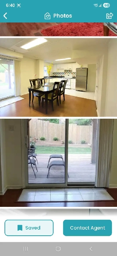 Walkout basement for rent Image# 5