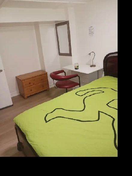 A brand new private day room with a queen-size bed Image# 2