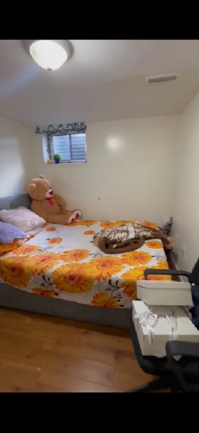 A basement bedroom for rent at Finch/Warden Image# 3