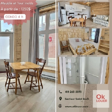 APPARTEMENTS CENTRE VILLE - TOUT INCLUS ET MEUBLÉS Image# 10