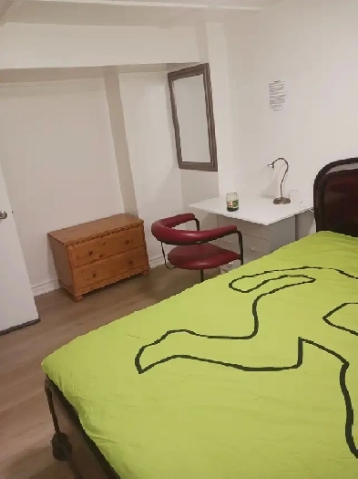 A brand new private day room with a queen-size bed Image# 5