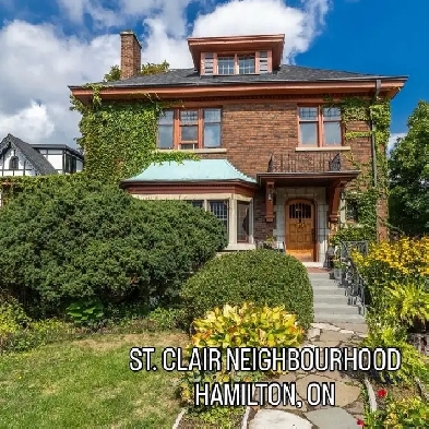 6 bed 3 bath 3 storey St. Clair Hamilton Home