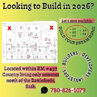 Subdivided Rural Lots - Saskatchewan