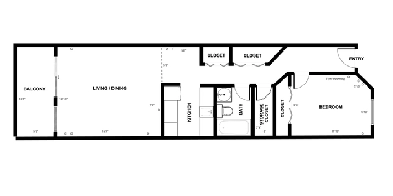 One Bedroom Apartment Steps from Seawall Image# 1