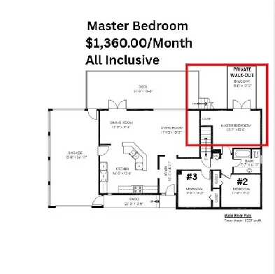 All-Inclusive Month-To-Month Room Rentals