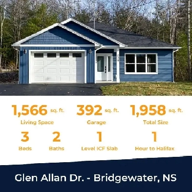 New Homes - Bridgewater , NS