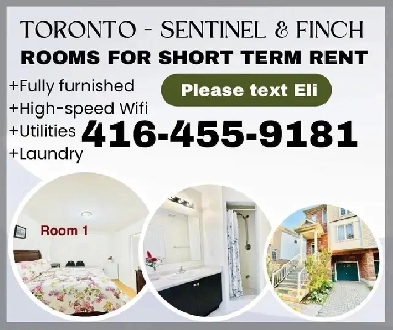 Toronto daily rent rooms Image# 1
