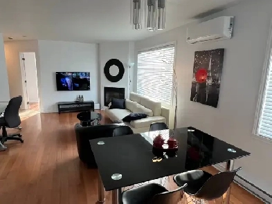 Condo 4 1/2 entièrement meublé- court terme